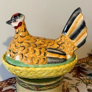 Stafforshire Hen on Nest